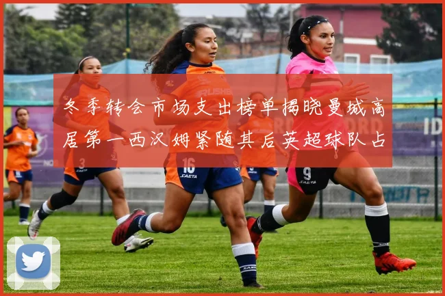 冬季转会市场支出榜单揭晓曼城高居第一西汉姆紧随其后英超球队占据五席